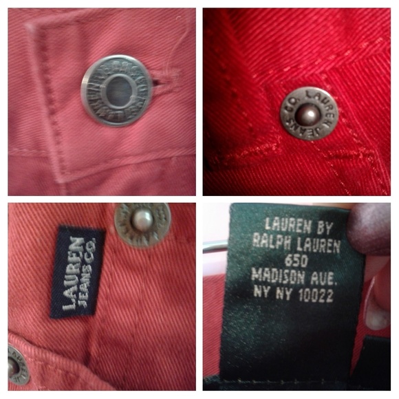 🌼🌶️ LRL Red Ankle Jeans 🌶️ - Picture 4 of 7